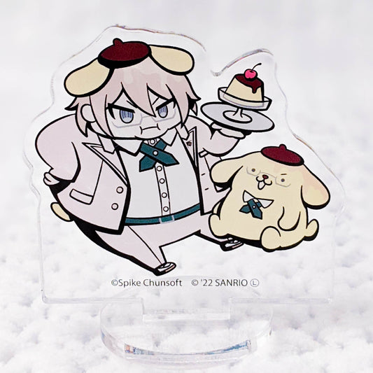 Chou Koukou Kyuu no Sagishi x Pompompurin - Danganronpa Sanrio Anime Acrylic Figure Stand