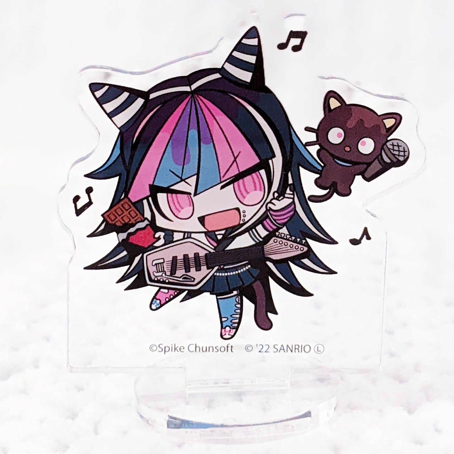 Mioda Ibuki x Chococat - Danganronpa Sanrio Anime Acrylic Figure Stand
