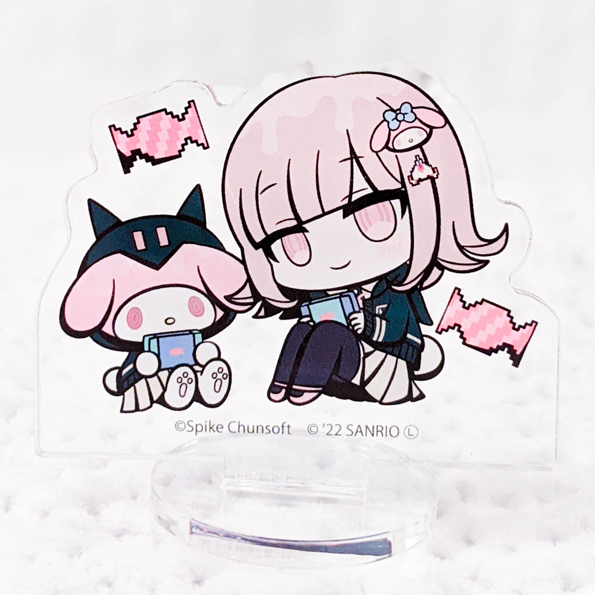 Chiaki Nanami x My Melody - Danganronpa Sanrio Anime Acrylic