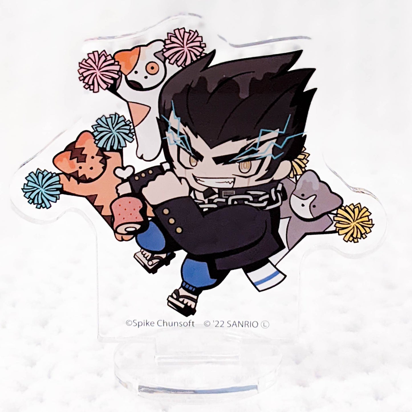 Nidai Nekomaru x Noranekoland Triplets - Danganronpa Sanrio Anime Acrylic Figure Stand