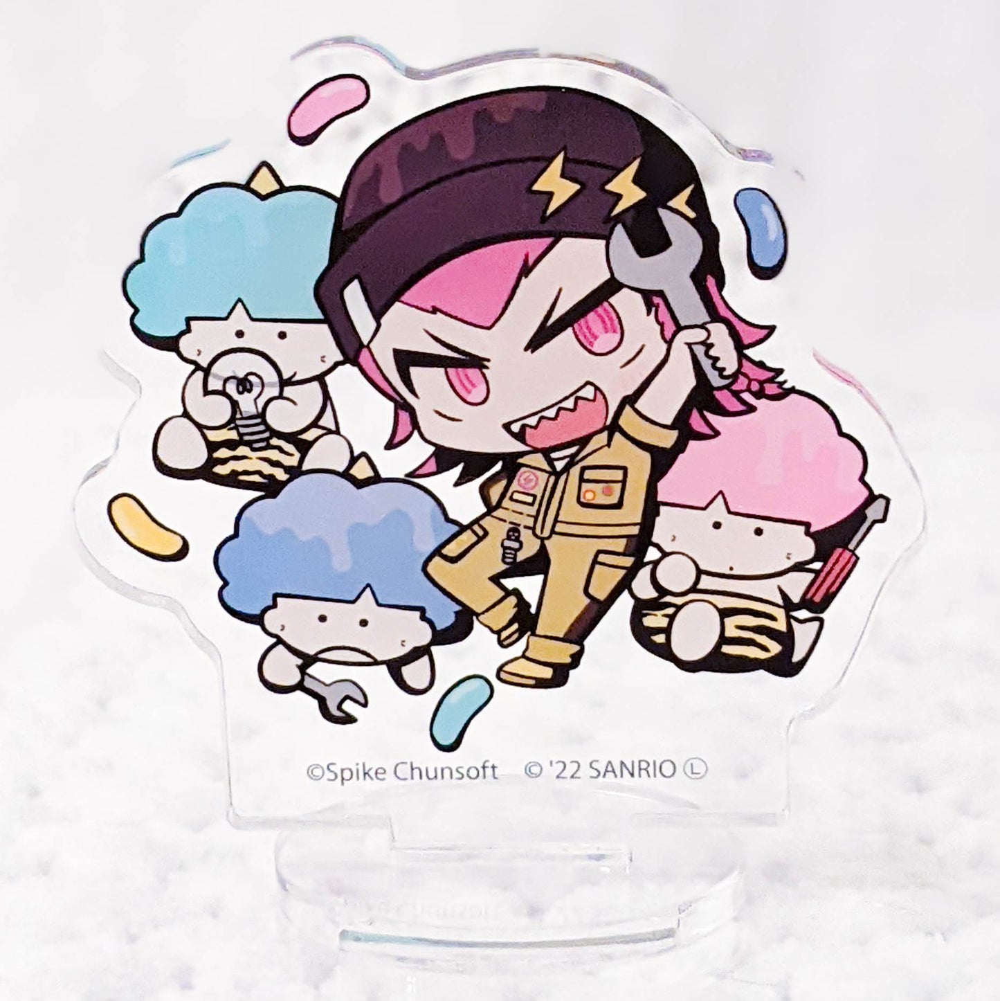 Souda Kazuichi x Goropikadon - Danganronpa Sanrio Anime Acrylic Figure Stand