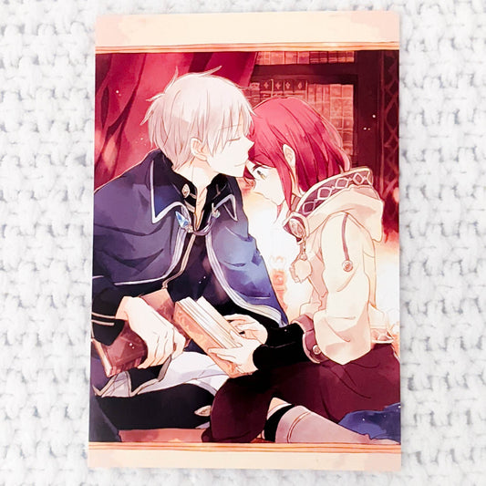 Shirayuki & Zen Wisteria - Snow White with the Red Hair Manga Art Postcard