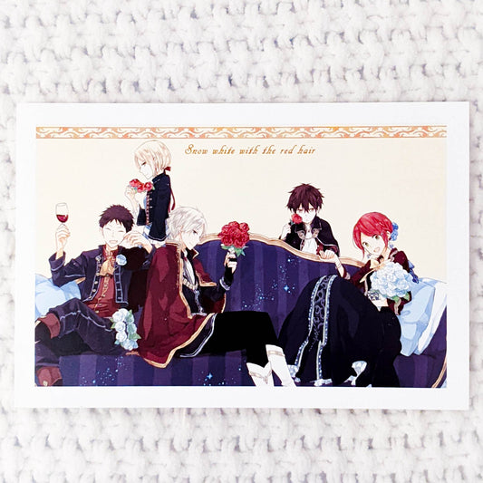 Snow White with the Red Hair Manga Art Postcard