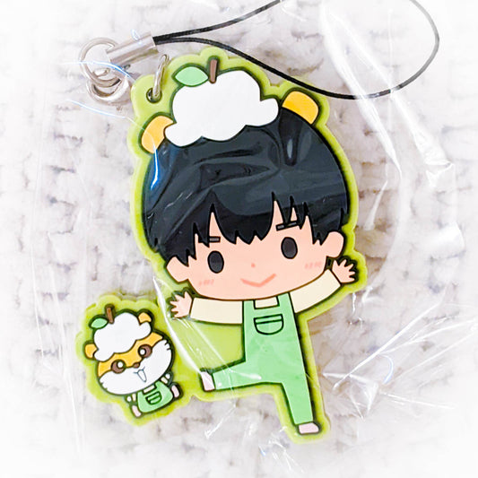 Phichit Chulanont & Corocorokuririn - Yuri!!! On Ice x Sanrio Anime Keychain Rubber Strap
