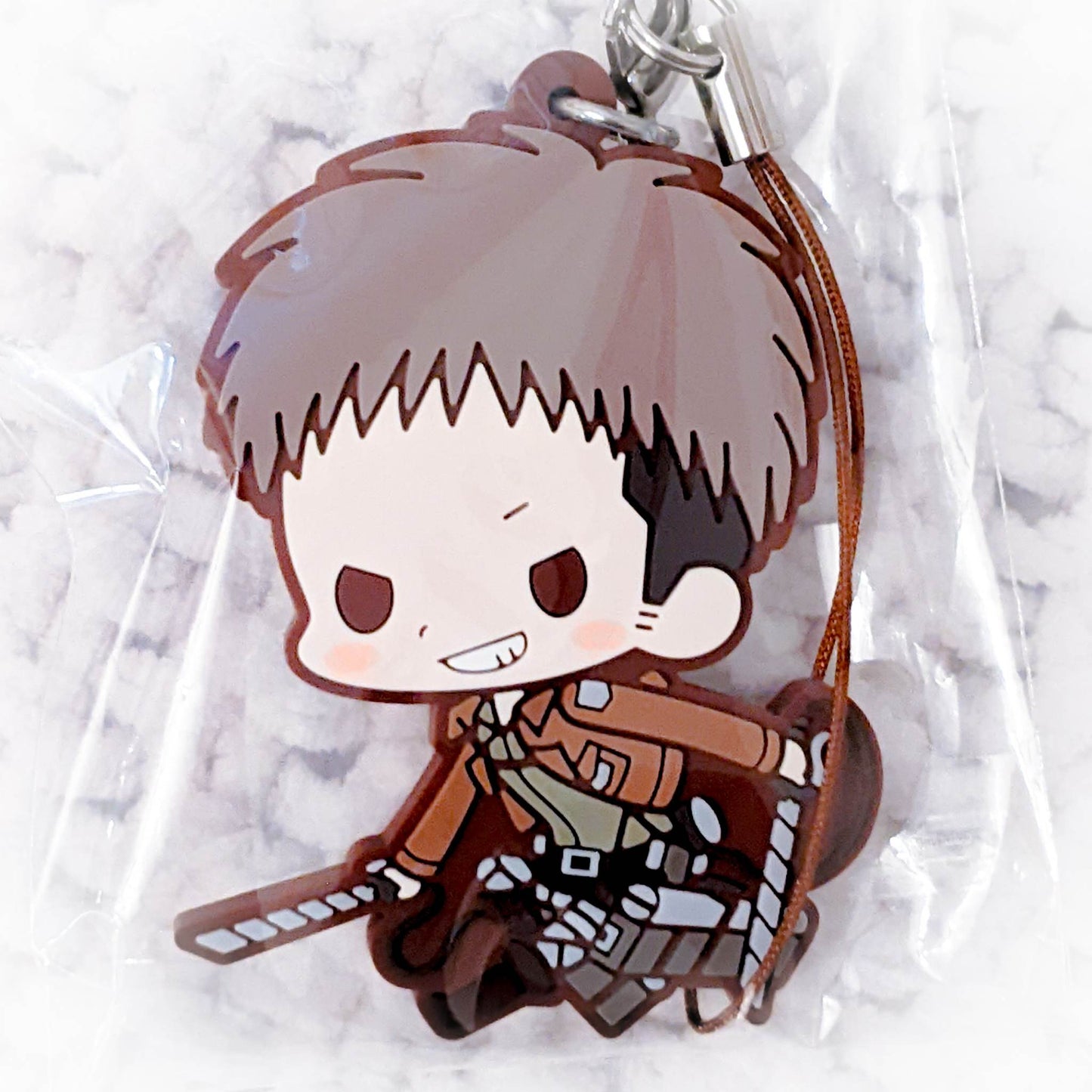 Jean Kirstein - Attack on Titan Anime Keychain Rubber Strap