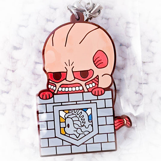 Colossal Titan - Attack on Titan Anime Keychain Rubber Strap