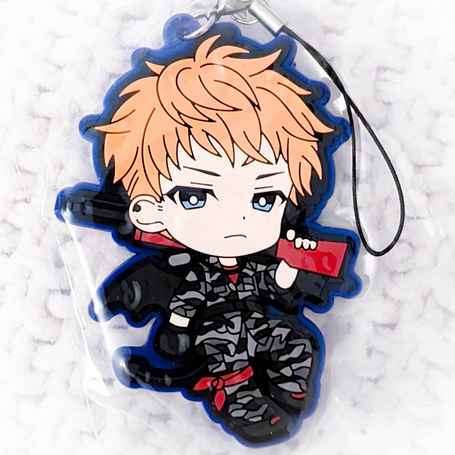 Rio Mason Busajima - Hypnosis Mic Division Rap Battle Anime Demonjyu Keychain Rubber Strap