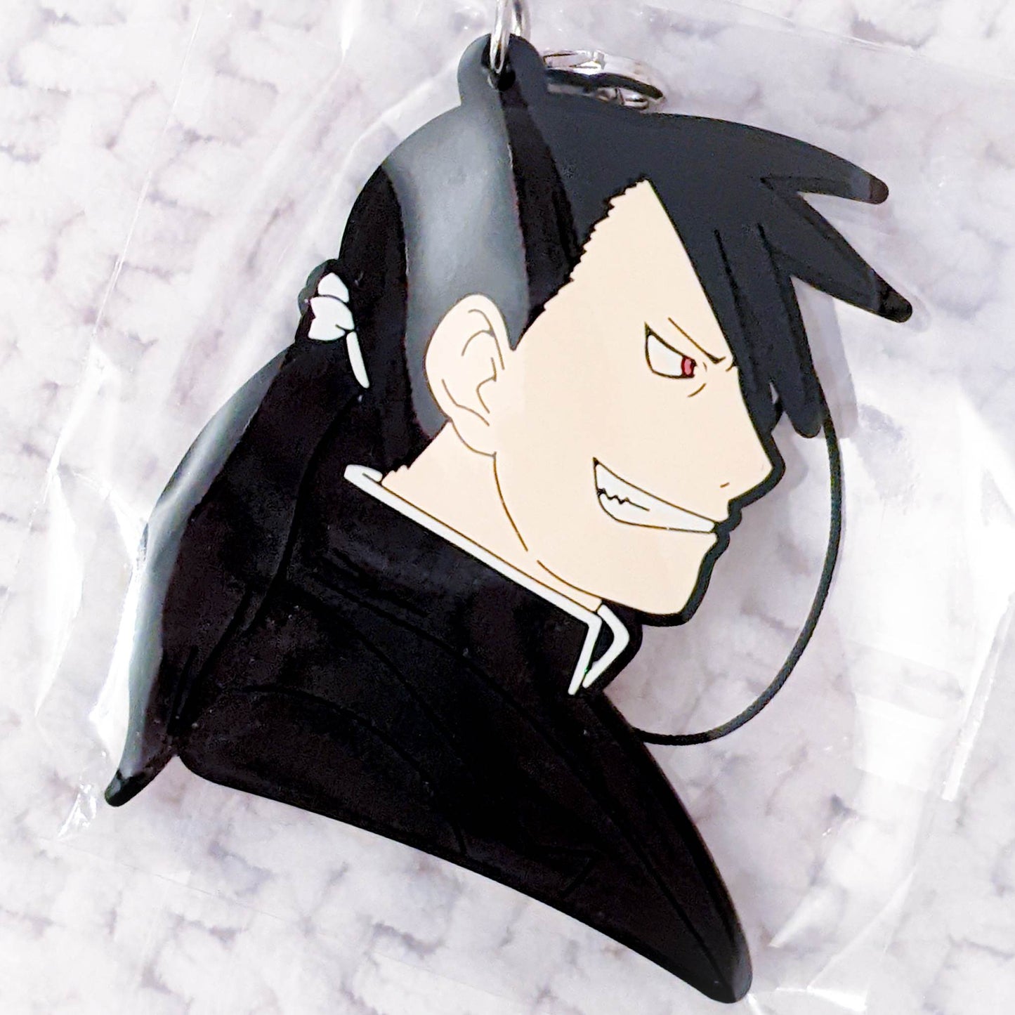 Greed (Ling Yao) - Fullmetal Alchemist Brotherhood Anime Keychain Rubber Strap