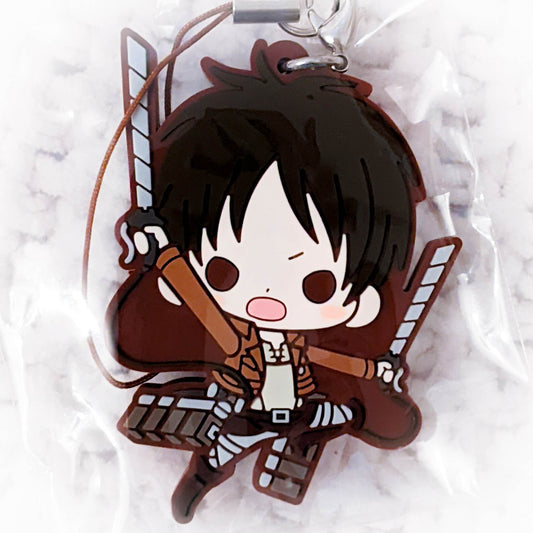 Eren Yeager - Attack on Titan Anime Keychain Rubber Strap