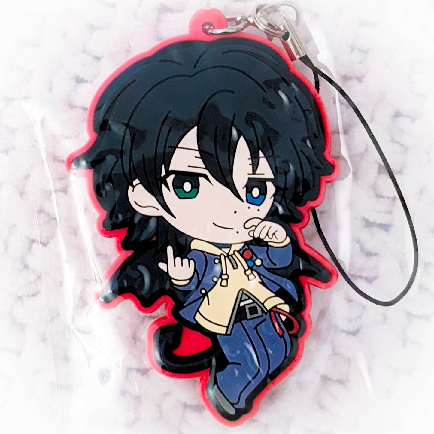 Saburo Yamada - Hypnosis Mic Division Rap Battle Anime Demonjyu Keychain Rubber Strap