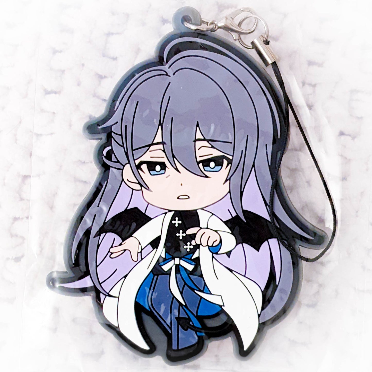 Jakurai Jinguji - Hypnosis Mic Division Rap Battle Anime Demonjyu Keychain Rubber Strap