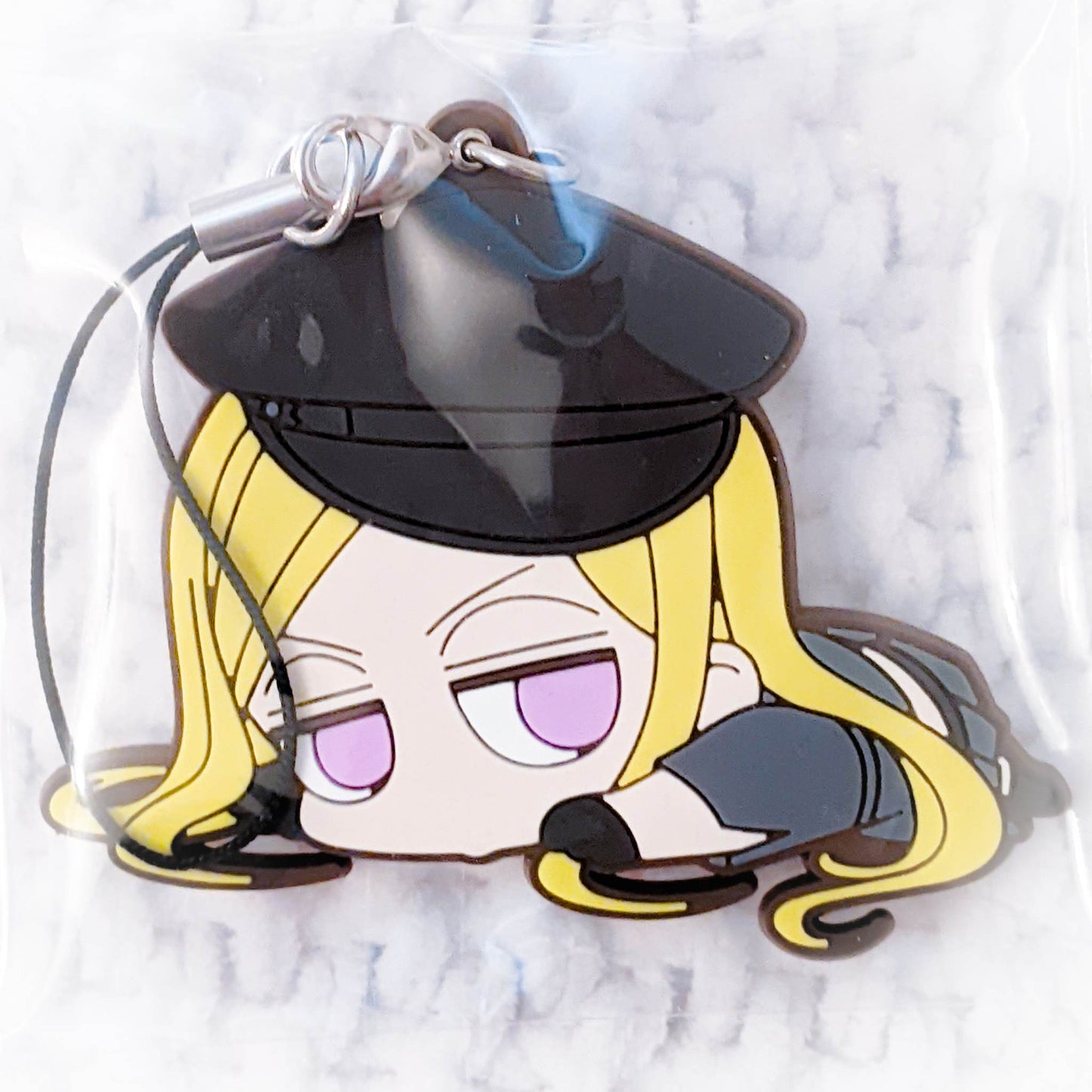 Bishamon - Noragami Aragato Anime Darun Chibi Keychain Rubber Strap
