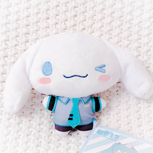 Cinnamoroll x Hatsune Miku Sanrio Vocaloid Stuffed Plush