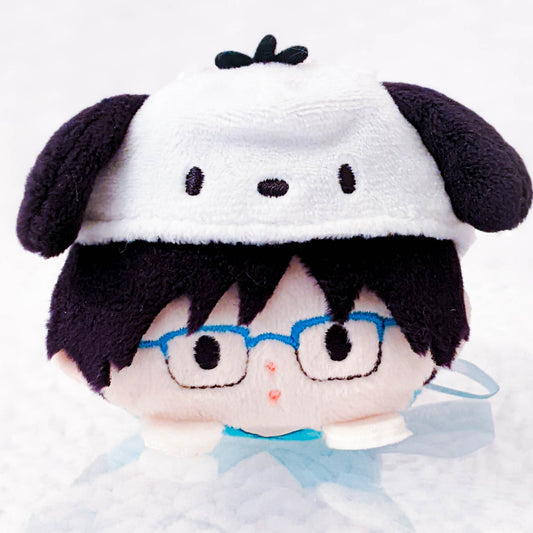 Yuri Katsuki x Pochacco - Yuri!!! On Ice x Sanrio Anime Plush Mochi Keychain