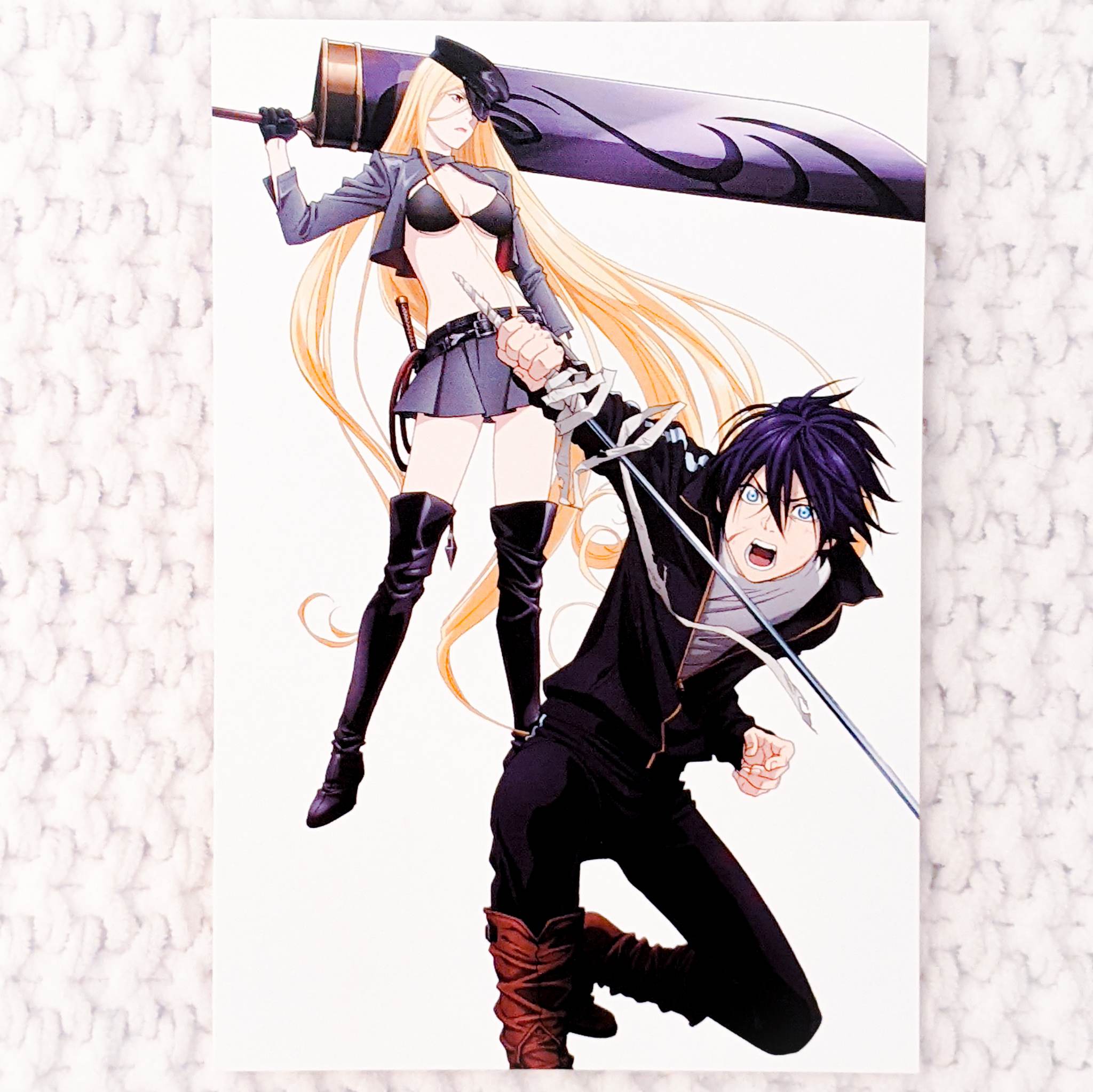 Yato & Bishamon - Noragami Aragato Anime Art Postcard – Miokii Shop