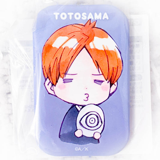 Totosama - Noragami Anime Chibi Hikido Kuji Square Pin Badge Button