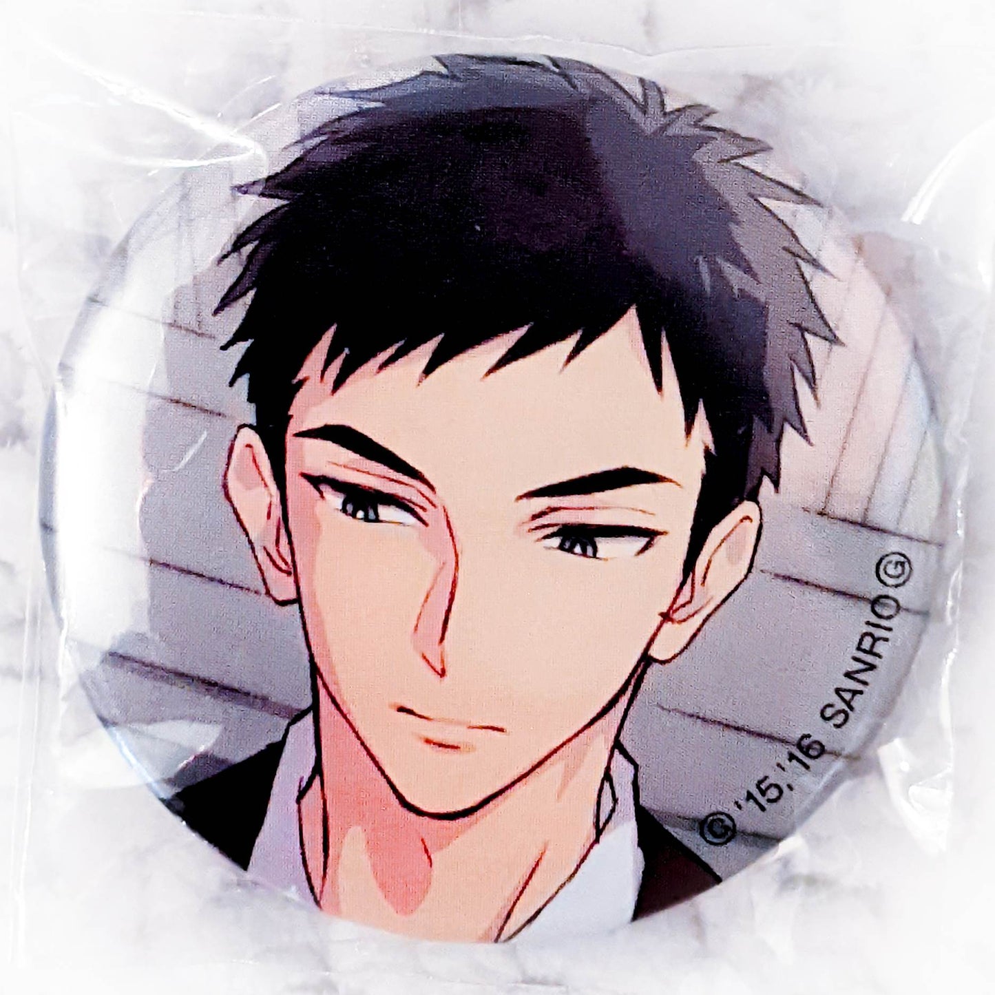 Seiichiro Minamoto - Sanrio Boys Danshi Anime Mini Pin Badge Button