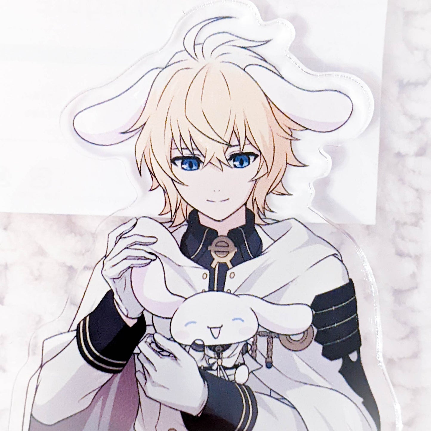 Mikaela Hyakuya & Cinnamoroll - Seraph of the End x Sanrio Anime Acrylic Stand