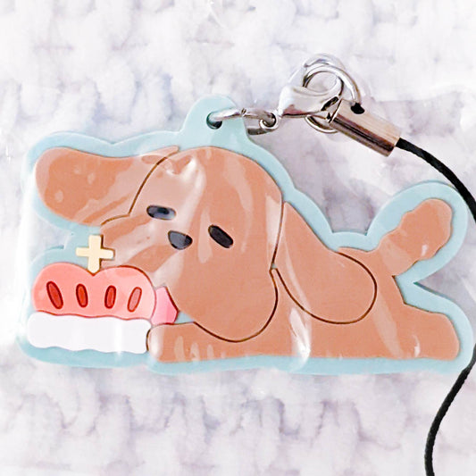 Makkachin - Yuri!!! On Ice x Sanrio Anime Keychain Rubber Strap