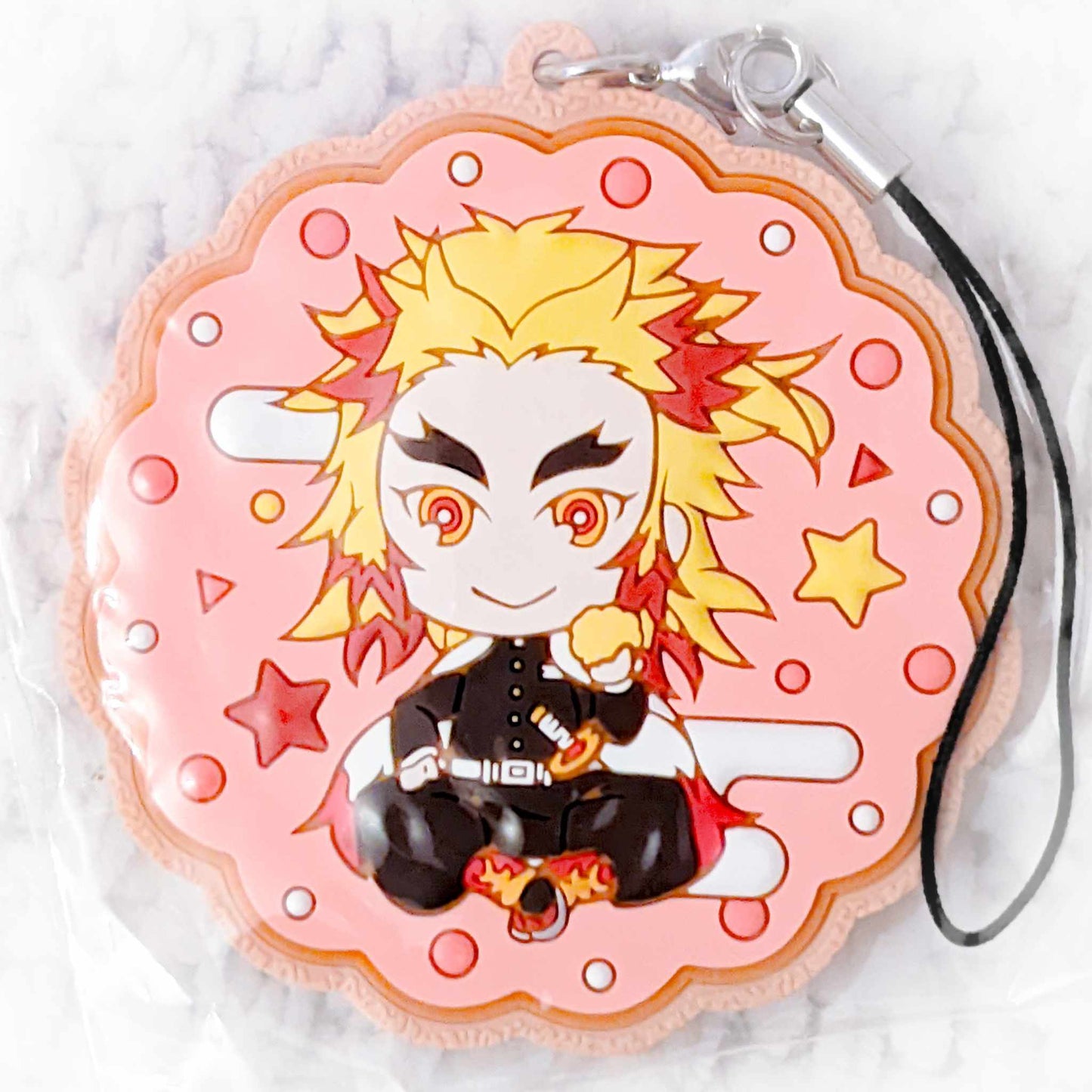 Kyojuro Rengoku - Kimetsu no Yaiba Demon Slayer Cookie Rubber Strap