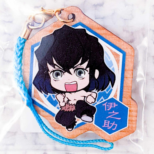 Inosuke Hashibira - Kimetsu no Yaiba Demon Wooden Charm Strap
