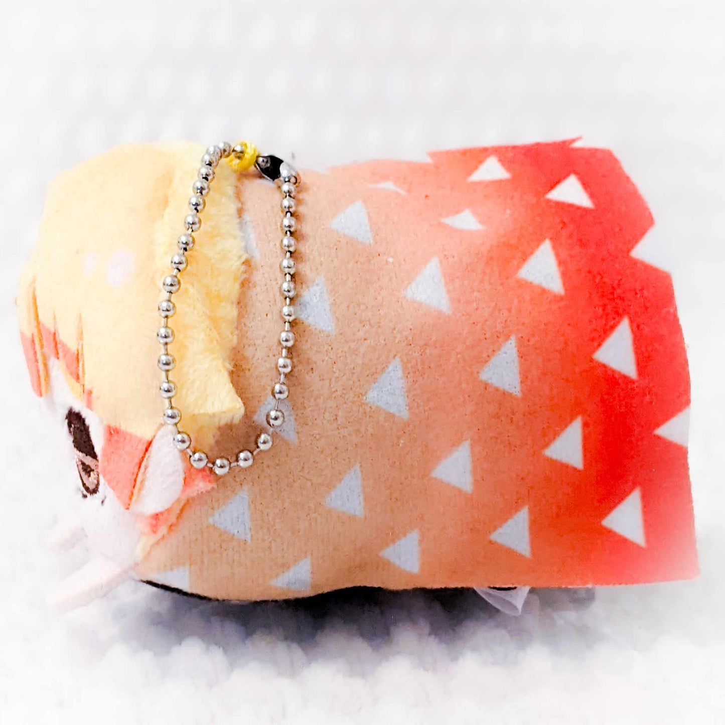 Zenitsu Agatsuma - Demon Slayer Kimetsu no Yaiba Mochi Kororin Plush Keychain