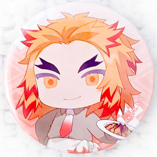 Kyojuro Rengoku - Demon Slayer Kimetsu no Yaiba x Sweets Paradise Cafe Pin Badge Button