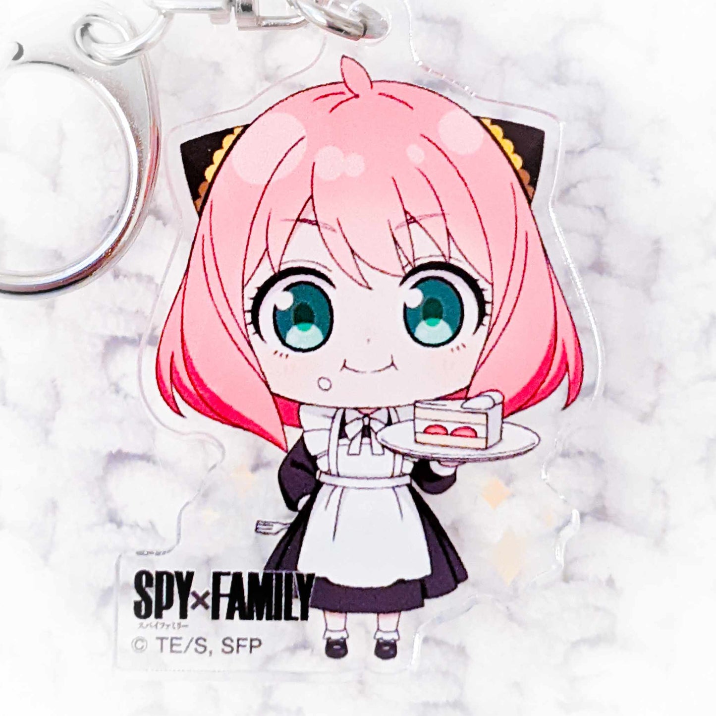 Anya Forger - SPY x FAMILY Cafe Maid Anime Acrylic Keychain