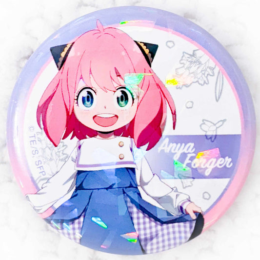 Anya Forger - SPY x FAMILY Anime Hologram Pin Badge Button