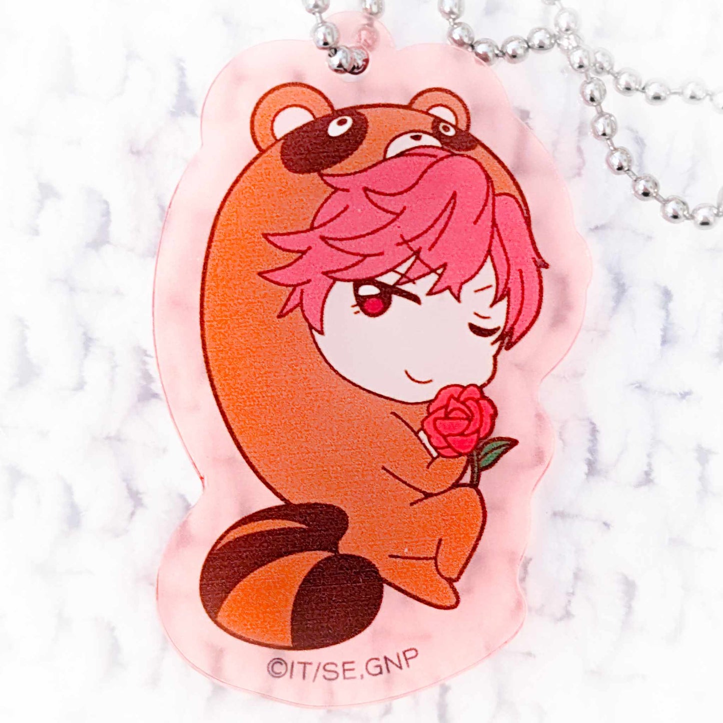Mikoshiba Mikoto - Monthly Girls' Nozaki-kun Anime Tanuki Acrylic Keychain
