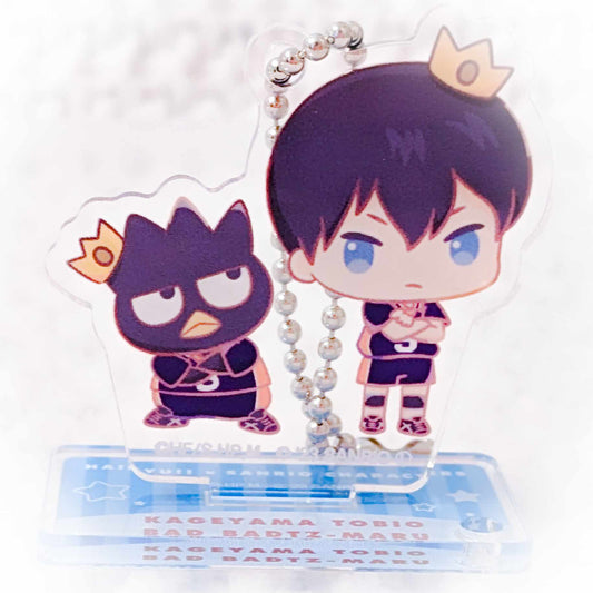 Tobio Kageyama & Badtz Maru - Haikyuu x Sanrio Anime Collaboration Acrylic Keychain Stand