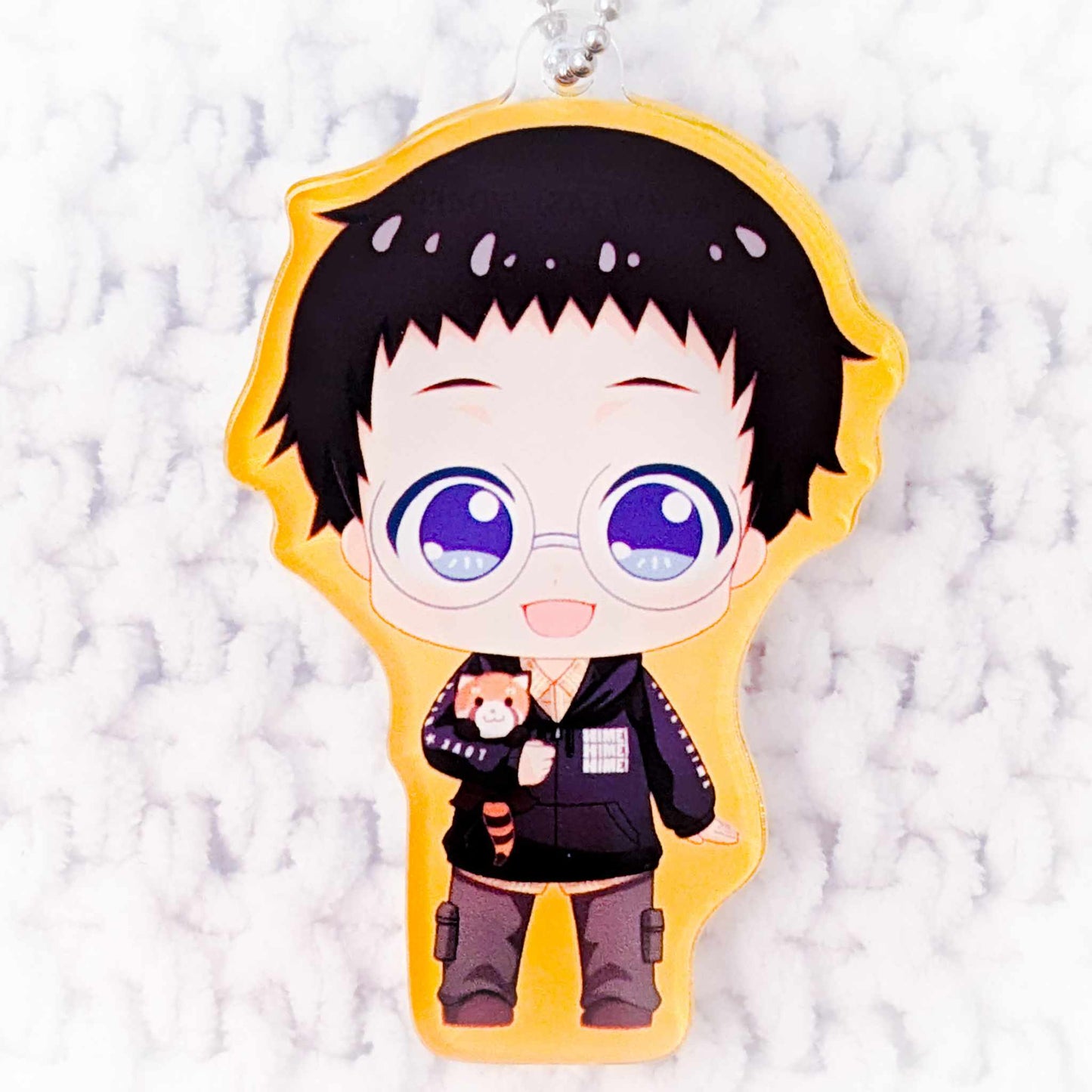 Onoda Sakamichi - Yowamushi Pedal Anime Tobu Zoo Park Acrylic Keychain