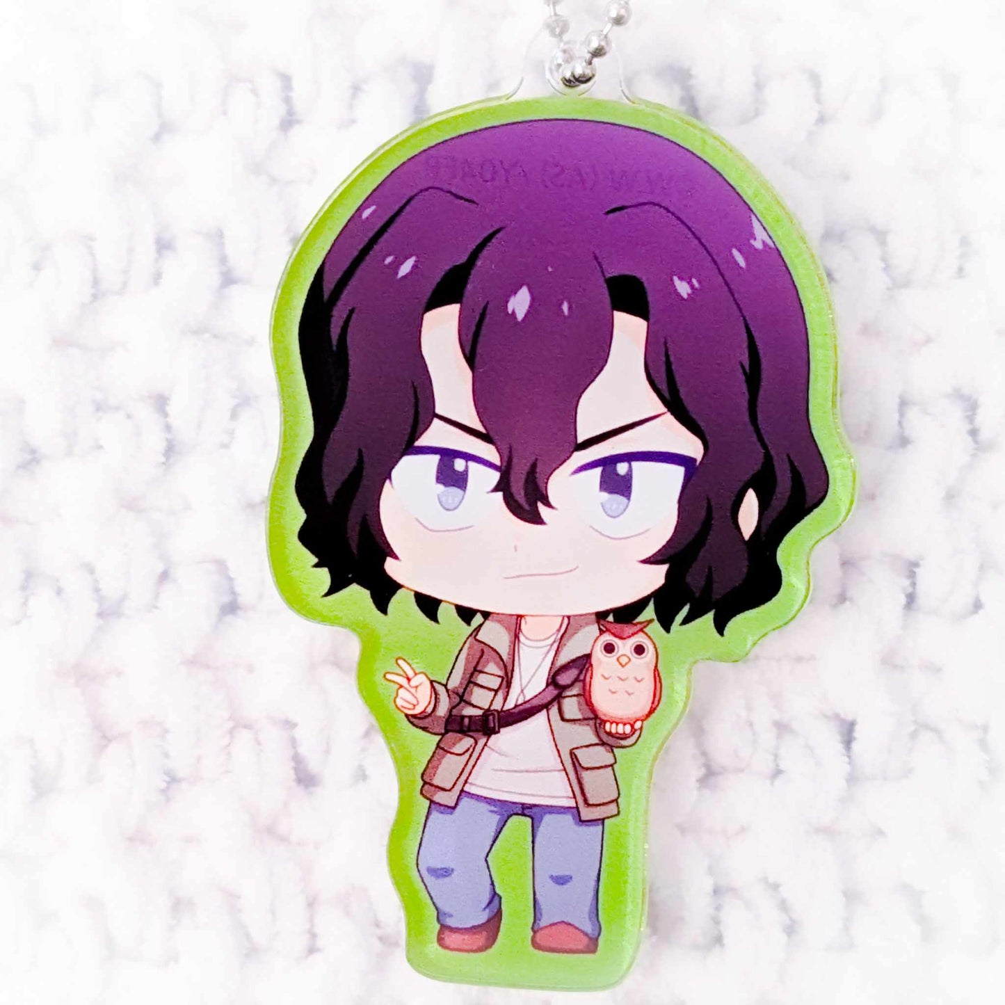Teshima Junta - Yowamushi Pedal Anime Tobu Zoo Park Acrylic Keychain