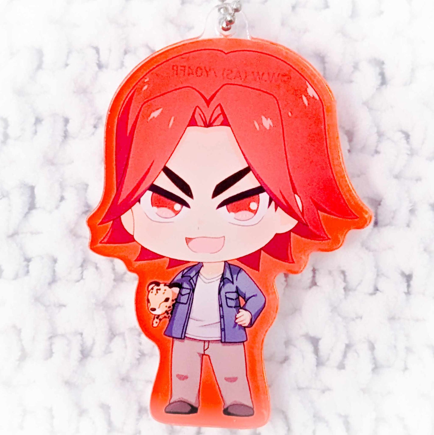 Kaburagi Issa - Yowamushi Pedal Anime Tobu Zoo Park Acrylic Keychain