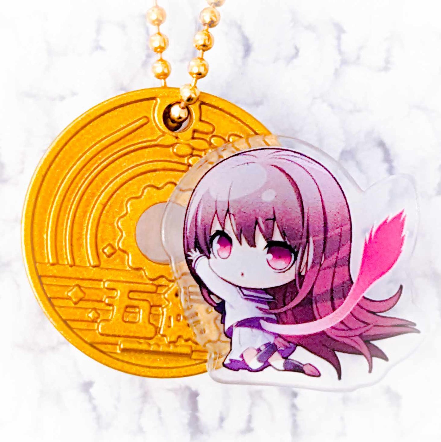 Hiyori Ikki - Noragami Aragato Anime Chibi Five Yen Coin Keychain