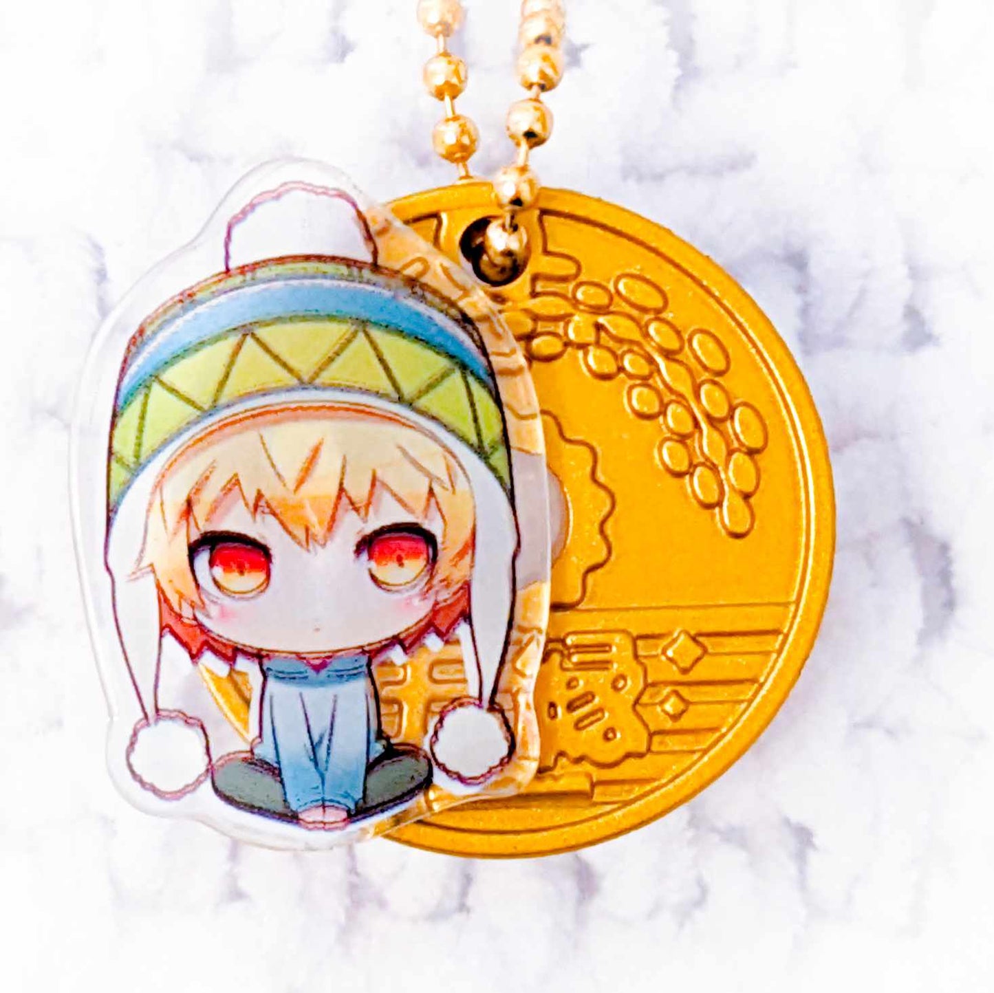 Yukine - Noragami Aragato Anime Chibi Five Yen Coin Keychain