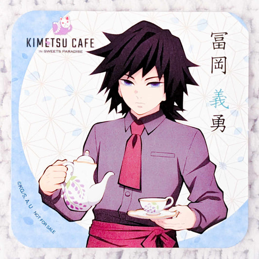 Giyuu Tomioka - Demon Slayer Kimetsu no Yaiba x Sweets Paradise Cafe Paper Coaster