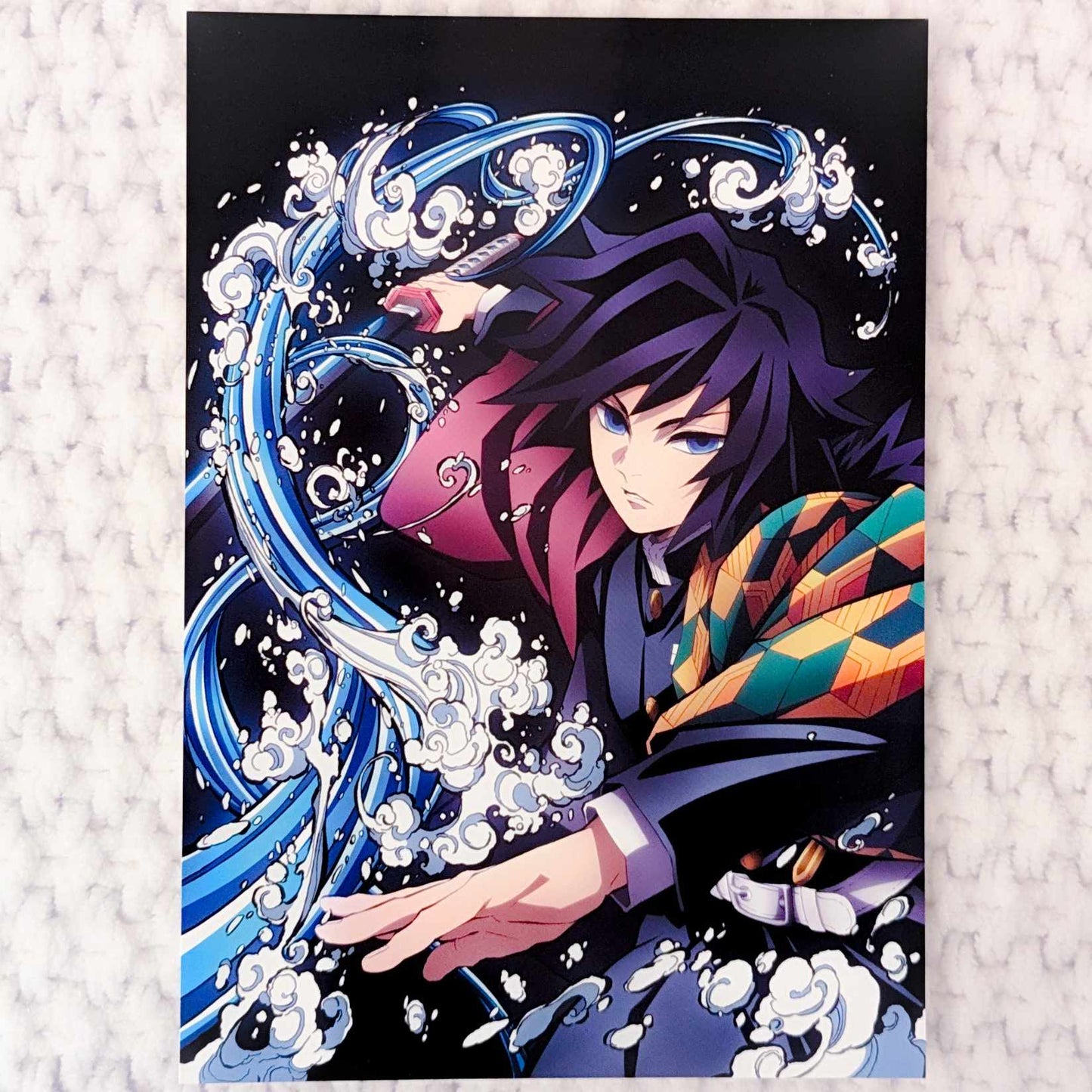 Giyuu Tomioka - Demon Slayer Kimetsu no Yaiba Anime Art Postcard