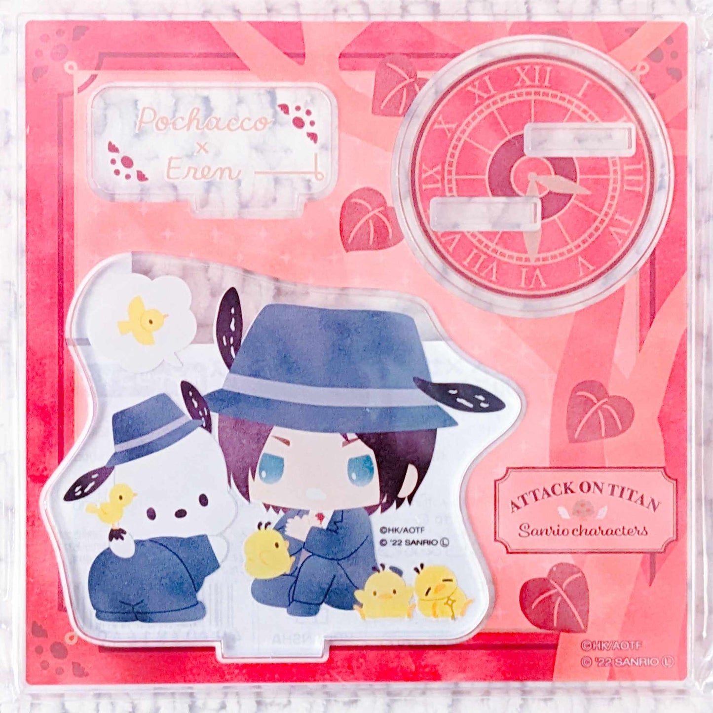Eren Yeager x Pochacco - Attack on Titan x Sanrio Collab Anime Acrylic Stand