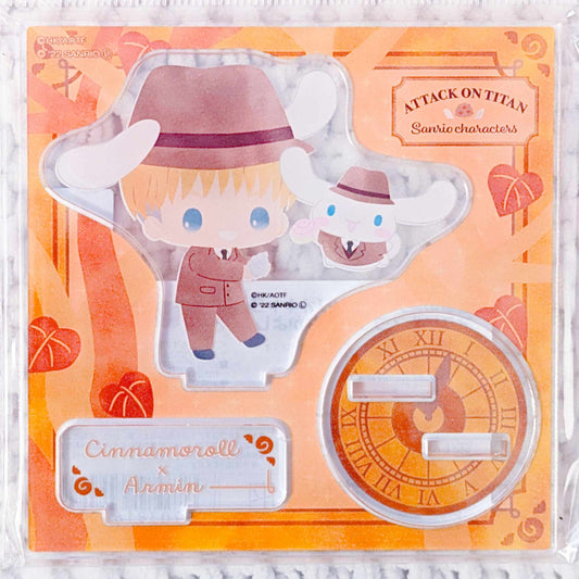 Armin Arlert x Cinnamoroll - Attack on Titan x Sanrio Collab Anime Acrylic Stand