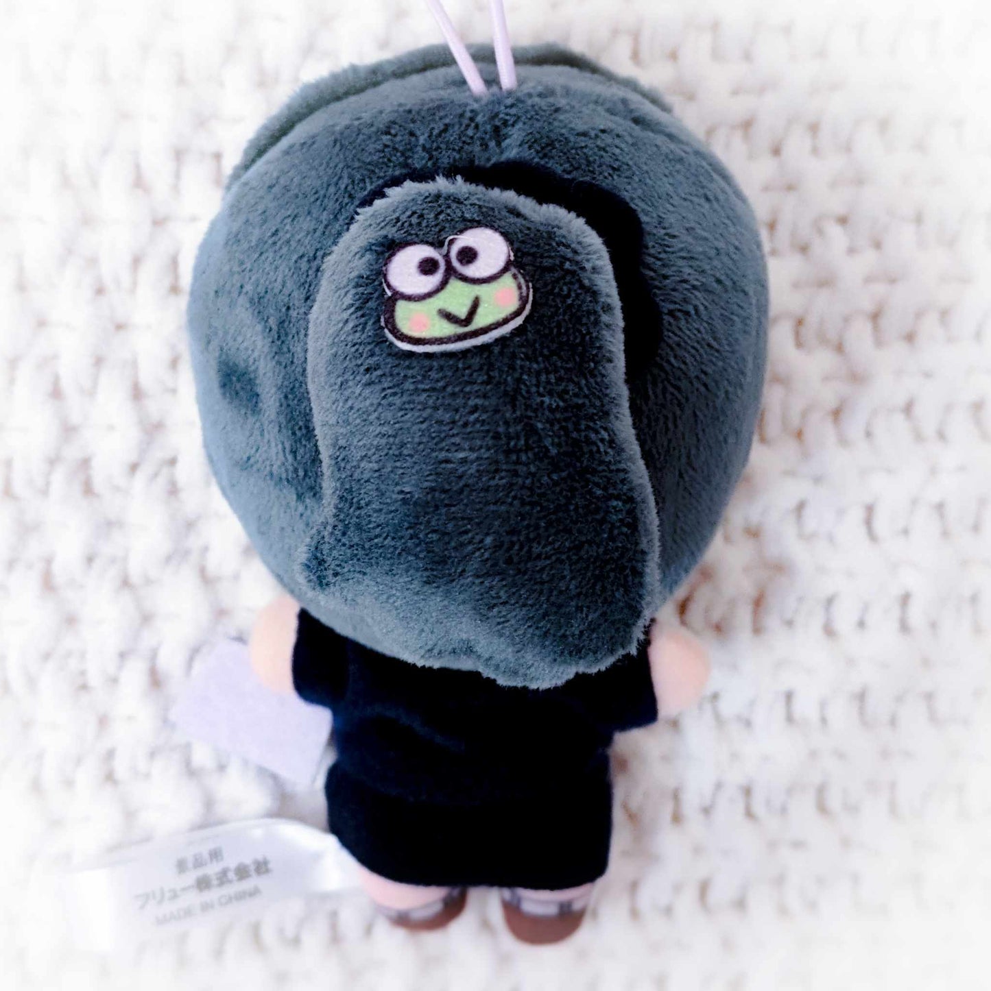 Maki Zenin x Keroppi - Jujutsu Kaisen x Sanrio Anime Mini Plush Strap