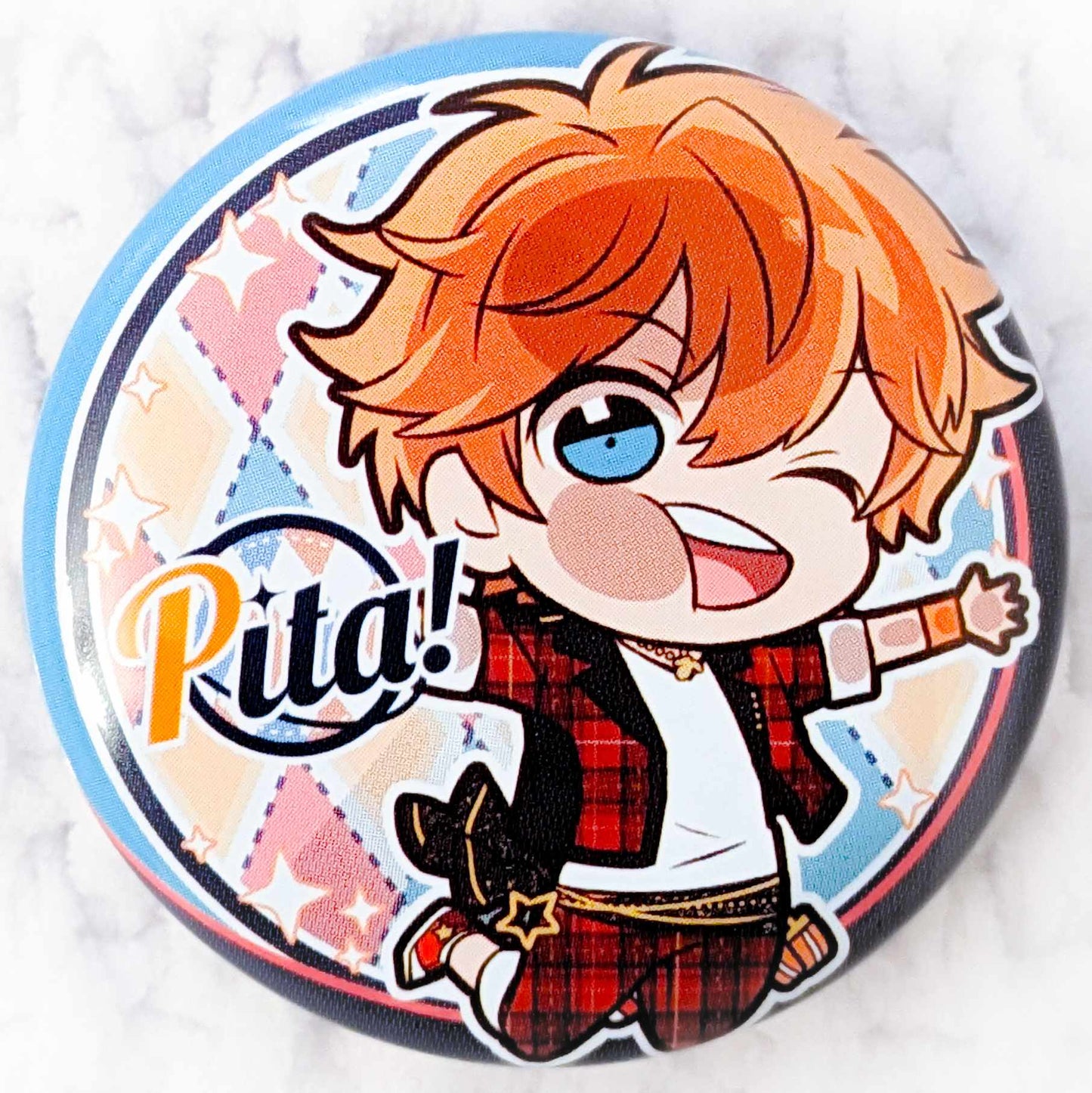 Subaru Akehoshi - Ensemble Stars! Trickstar Anime Pita! Pin Badge Button