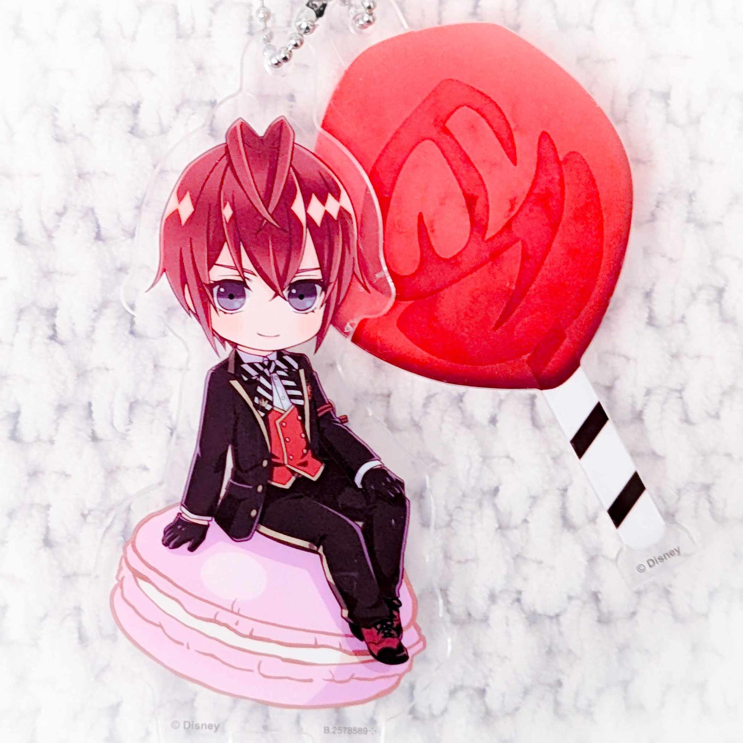 Riddle Rosehearts - Disney Twisted Wonderland Anime Groovy Candy Acrylic Keychain