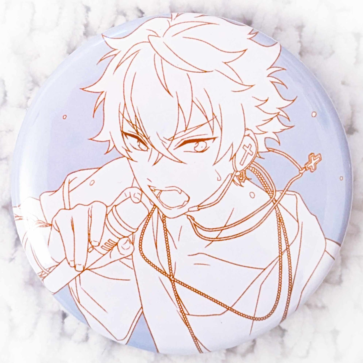 Koga Oogami - Ensemble Stars! UNDEAD Anime Pin Badge Button