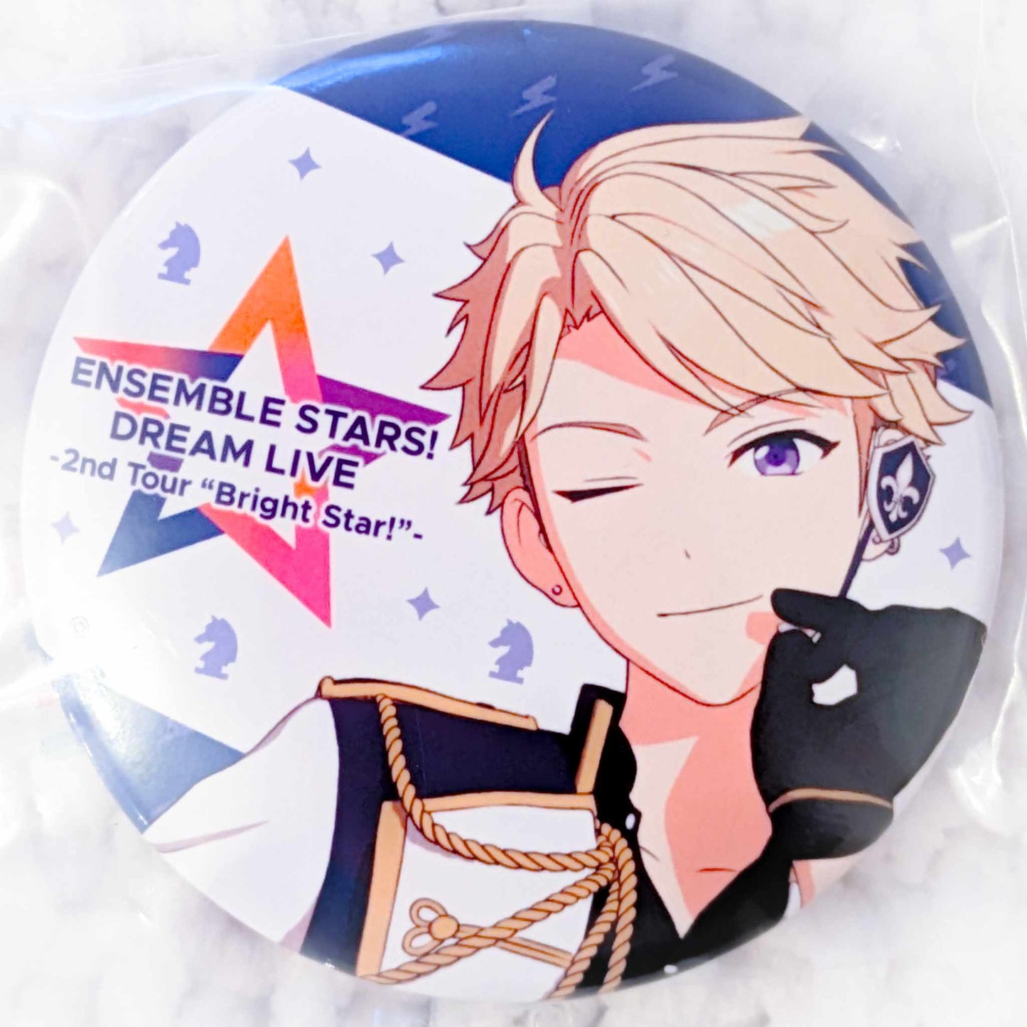 Arashi Narukami - Ensemble Stars! Knights Anime Pin Badge Button