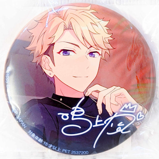 Arashi Narukami - Ensemble Stars! Knights Anime Autograph Pin Badge Button