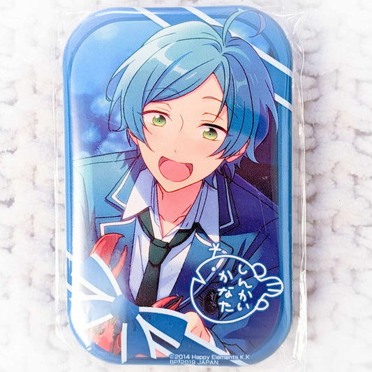 Kanata Shinkai - Ensemble Stars! RYUSEITAI Anime Square Pin Badge Button