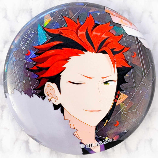 Kuro Kiryu - Ensemble Stars! AKATSUKI Anime Holographic Pin Badge Button