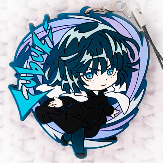 Hellish Blizzard Fubuki - One Punch Man Anime Rubber Keychain Strap