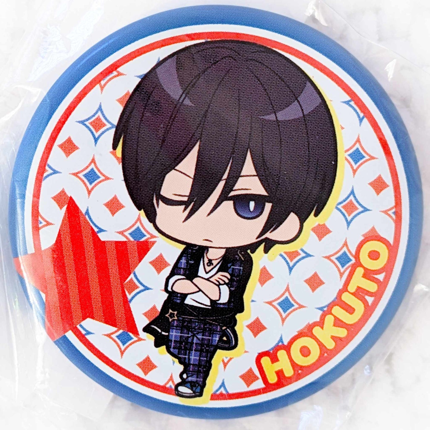 Hokuto Hidaka - Ensemble Stars! Trickstar Anime Pin Badge Button